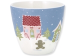 Laura homes dusty blue latte cup fra GreenGate - Tinashjem